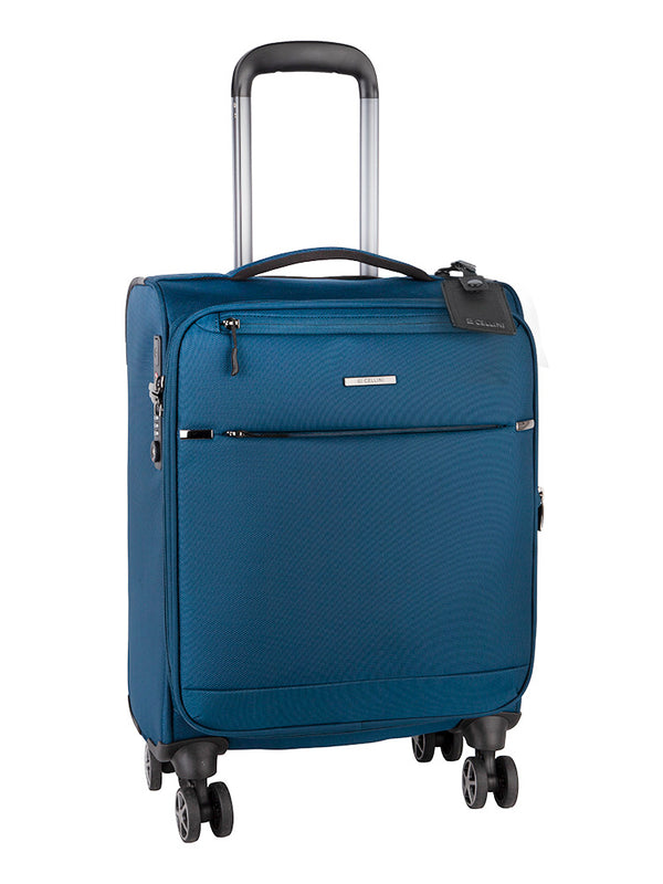 Cellini Smartcase 4 Wheel Carry On Trolley Midnight Blue