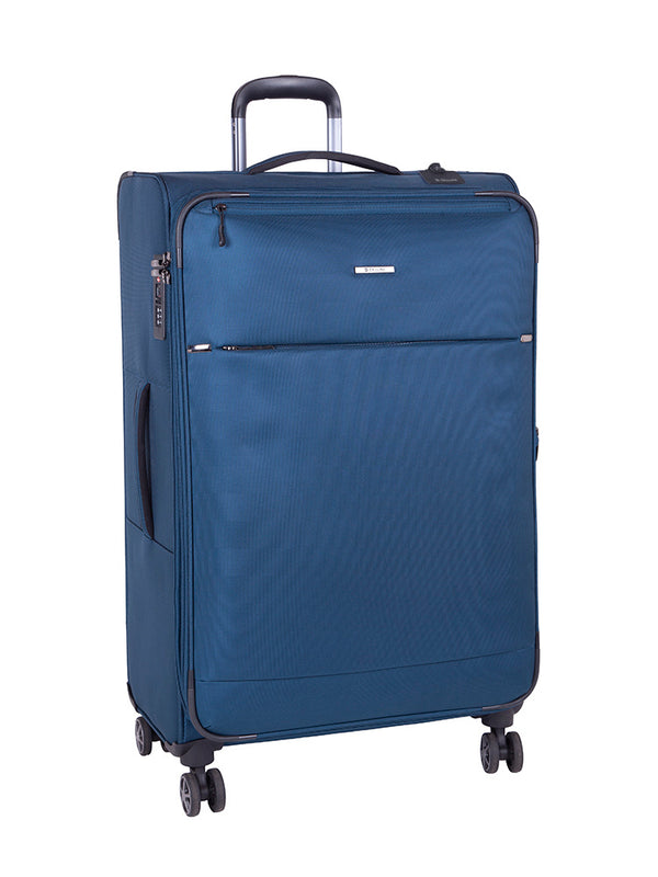 Cellini Smartcase Large 4 Wheel Trolley Case Midnight Blue