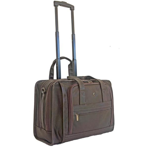 Gino De Vinci Colombia Leather Mobile Office