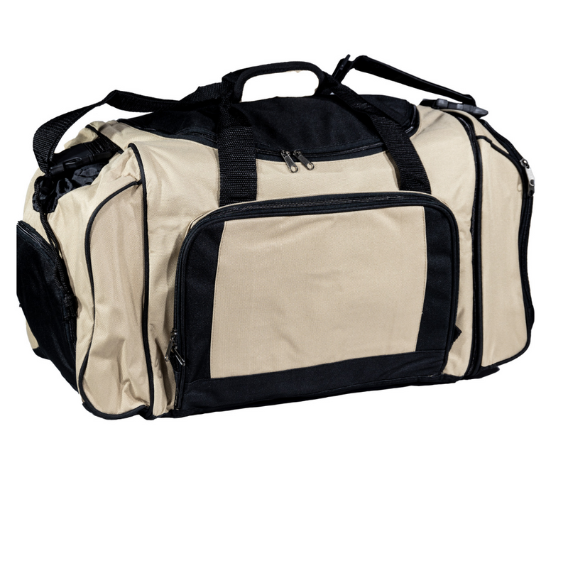 Travel bag with detachable back pack Beige