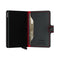 Secrid Miniwallet Perforated Black | Red