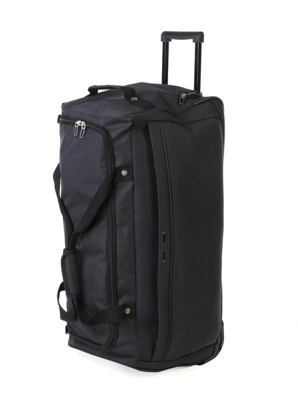 Voyager On The Go Trolley Duffle Black