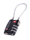 Cellini Accessories TSA Cable Lock Black