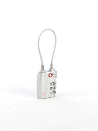 Cellini Accessories Tsa Cable Lock Silver