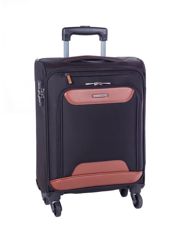 Cellini Monte Carlo 550mm 4 Wheel Trolley Case Black