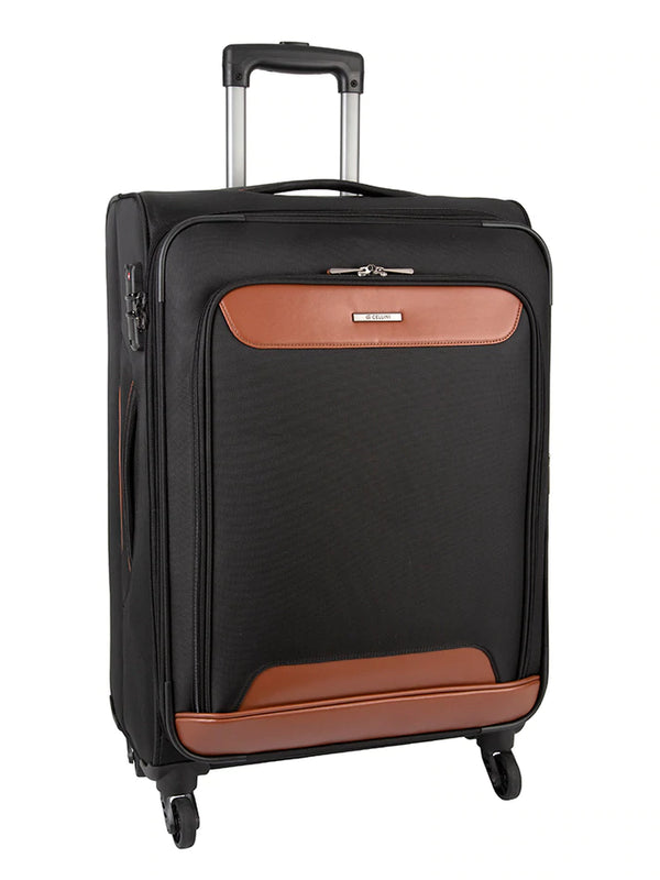 Cellini Monte Carlo 650mm 4 Wheel Trolley Case Black