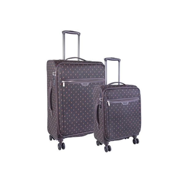 Polo  Signature Luggage Medium Travel Set Brown