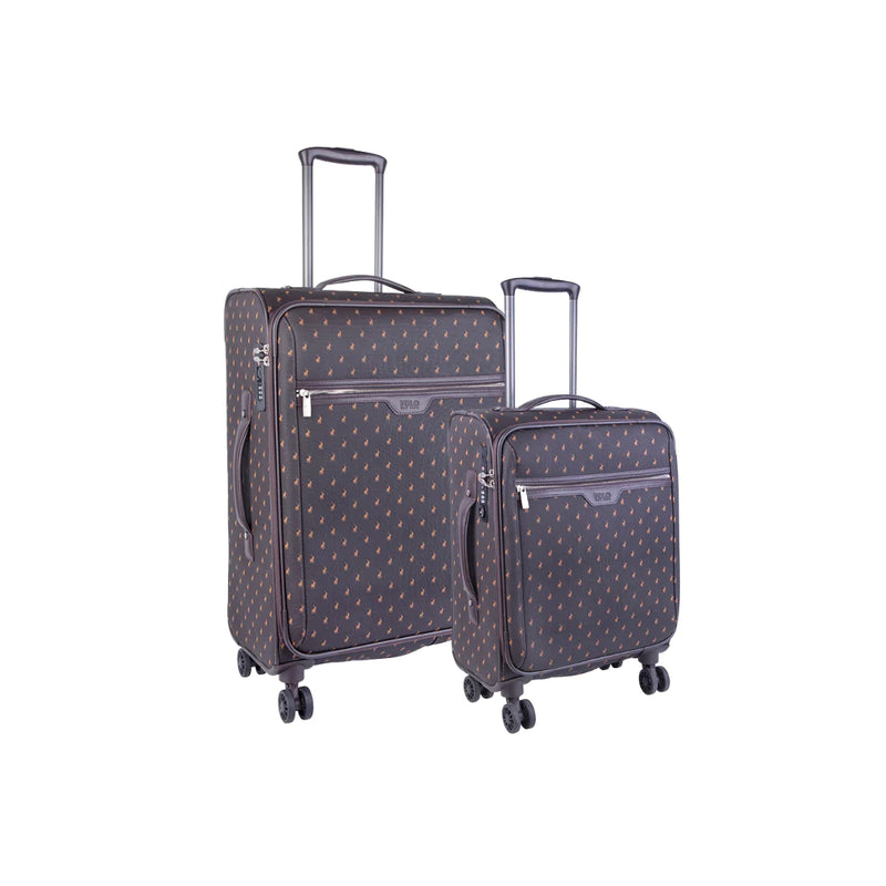 Polo Signature Luggage Medium Travel Set Brown Saleys Travel Goods