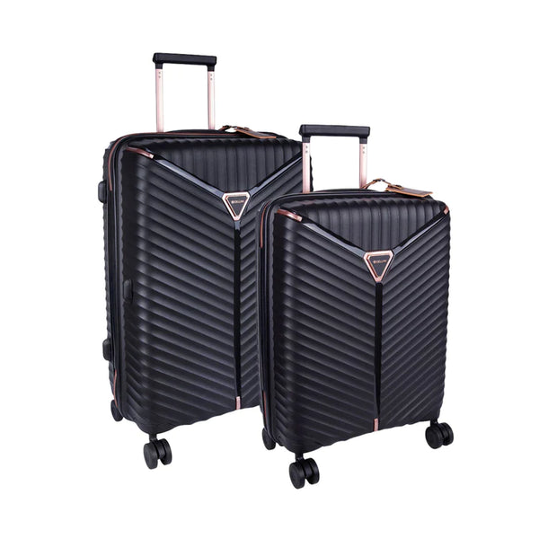 Cellini  Allure Hardcase Medium Travel Set Black