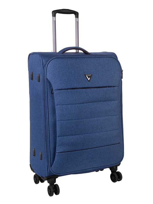 Voyager Getaway Medium Trolley Case Blue