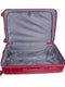 Voyager Duro Large 4 Wheel Trolley Case Red