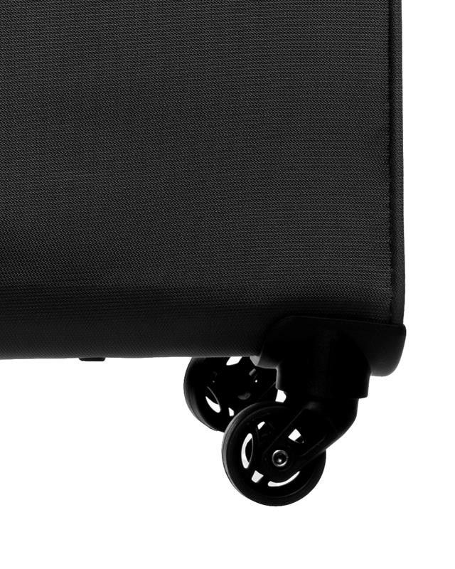 Pierre Cardin Ultralight 55cm Carry On Black