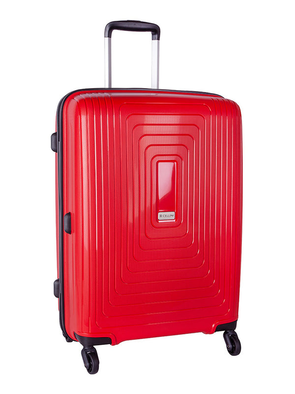 Cellini Flexilite 650mm 4 Wheel Trolley Case Scarlet