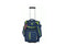 Tosca Longboard Cruiser School Backpack with Wheels + Pencil Bag | Navy