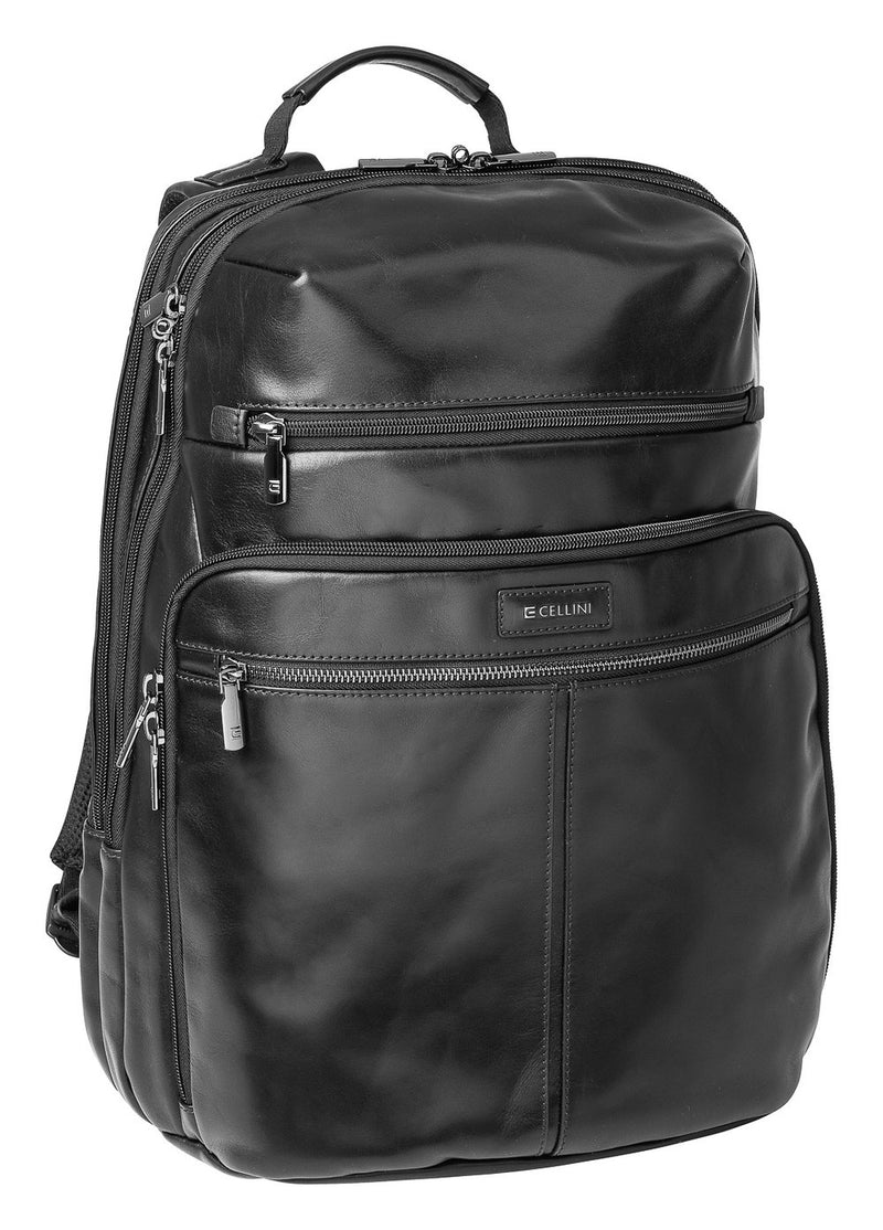 Cellini Infiniti Multipocket Leather Backpack