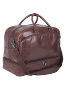 Cellini Infinity Double Decker Duffel Brown