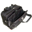 Workmate leatherette soft laptop trolley