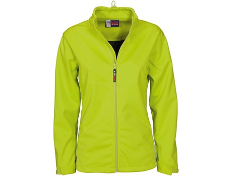 Ladies Cromwell Softshell Jacket  - Lime Only