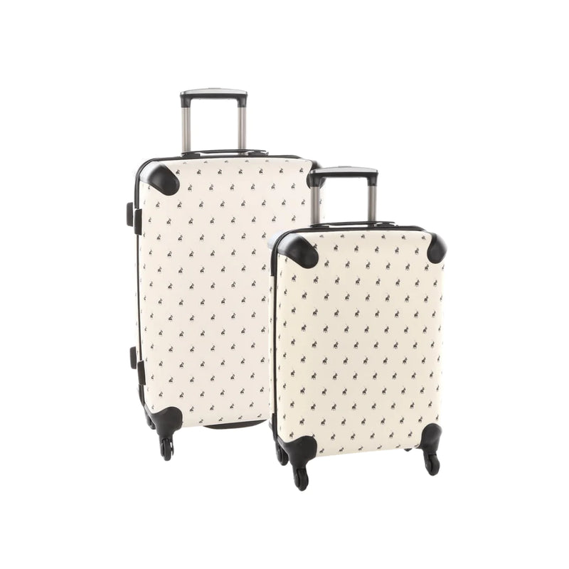 Polo Double Pack 2 Piece Large Luggage Set Beige Saleys Travel Goods