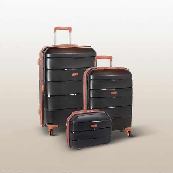 Cellini Spinn Elite Medium Travel Set Black