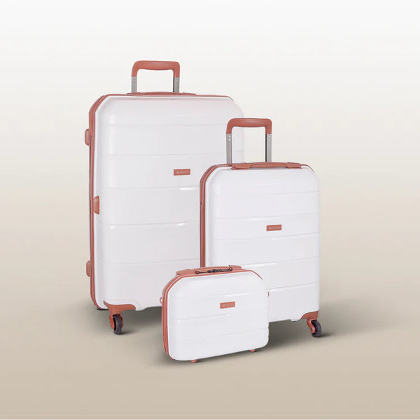 Cellini Spinn Elite Medium Travel Set White