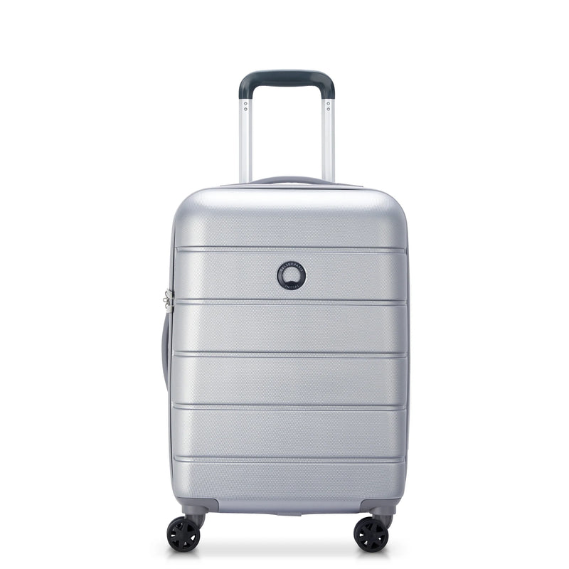 Delsey Lagos Cabin Trolley Suitcase - 55cm Silver