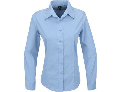 Ladies Long Sleeve Preston Shirt - Blue Only