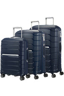 Samsonite Flux 3 Piece Set Navy Blue