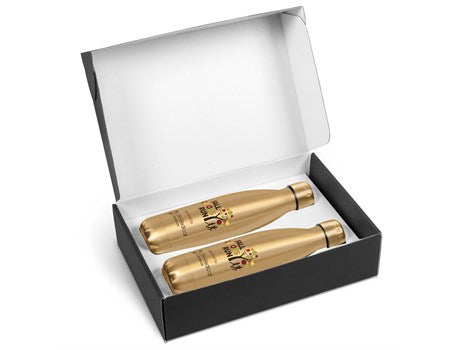 Discovery Water Bottle Gift Set  - Gold Only