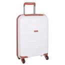 Cellini Spinn Set of 3 + Beauty Case White/Tan