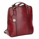 Polo Modello Leather Backpack Red