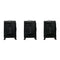 Pierre Cardin Ultralight 3 Piece Set Black