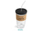 Kooshty Kork Glass Smoothie Kup & Straw - 480ml