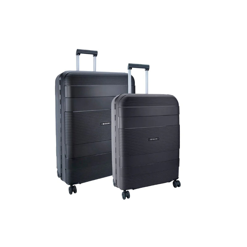 Cellini Safetech Luggage  Large Set Black