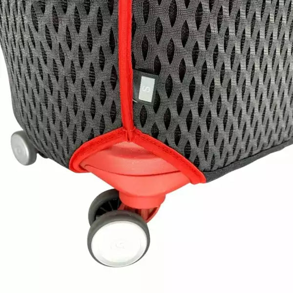 Luggage Glove Diamond Mesh Cabin Red