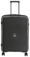 Polo Horizon Eco Medium 65cm Trolley Case with TSA Lock Metallic Black