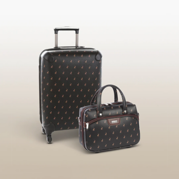 Polo Double Pack Carry-on Set Black