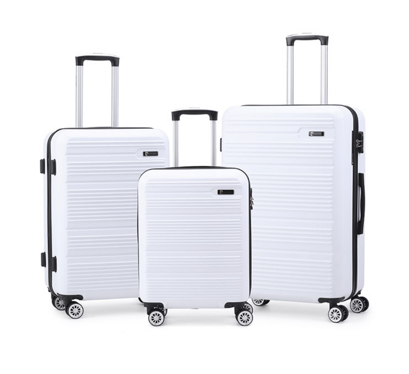 Pierre cardin 3 piece luggage set shop