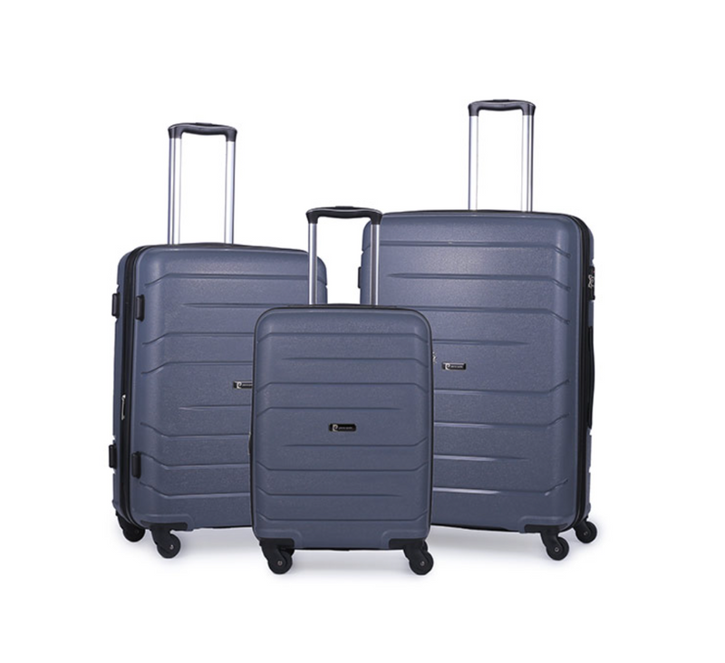 Pierre Cardin Polypropylene 3 Piece Set Charcoal