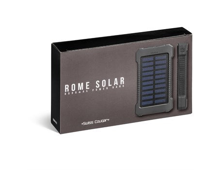 Swiss Cougar Rome Solar 8000mah Power Bank