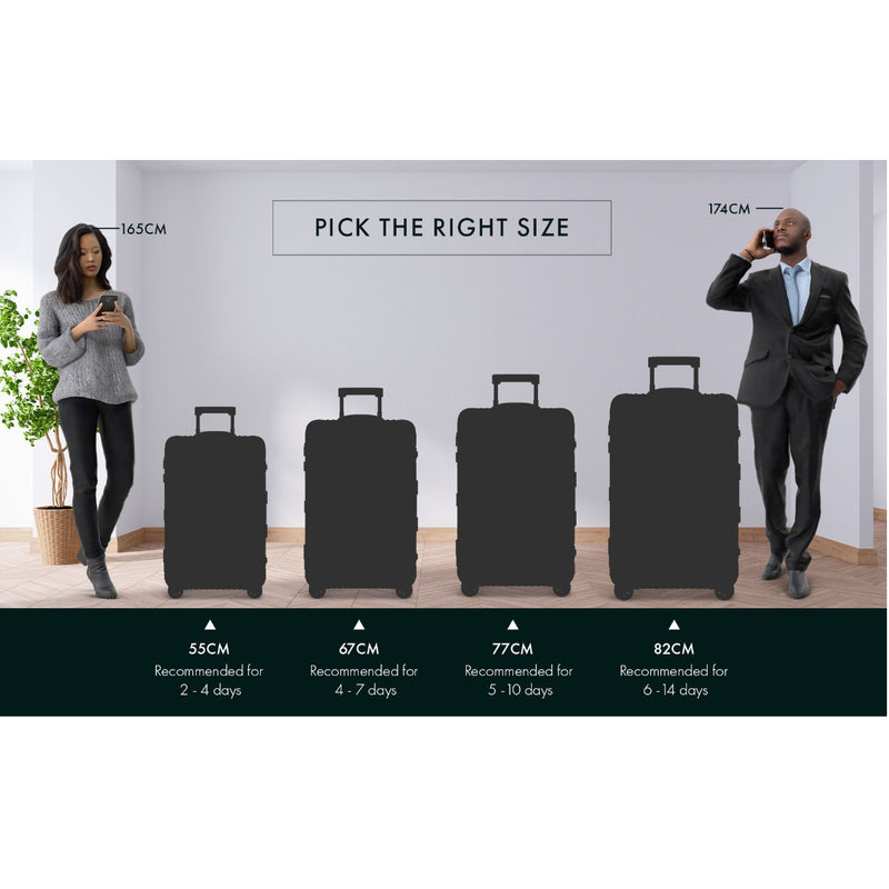 Delsey Shadow 5.0 70cm 4DW Trolley Case Silver