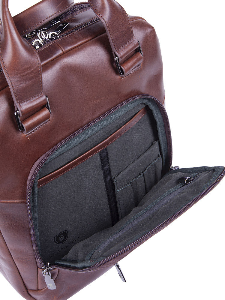 Cellini Infiniti Leather Digital Reporter Bag
