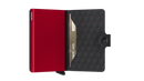 Secrid Mini Wallet Optical Black-Red
