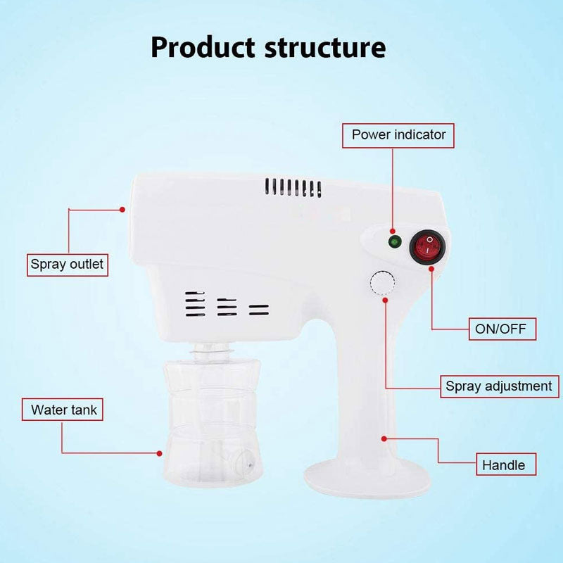 Disinfectant Sterilizer Nano Spray Steam Gun – Surface Steam Sanitizer