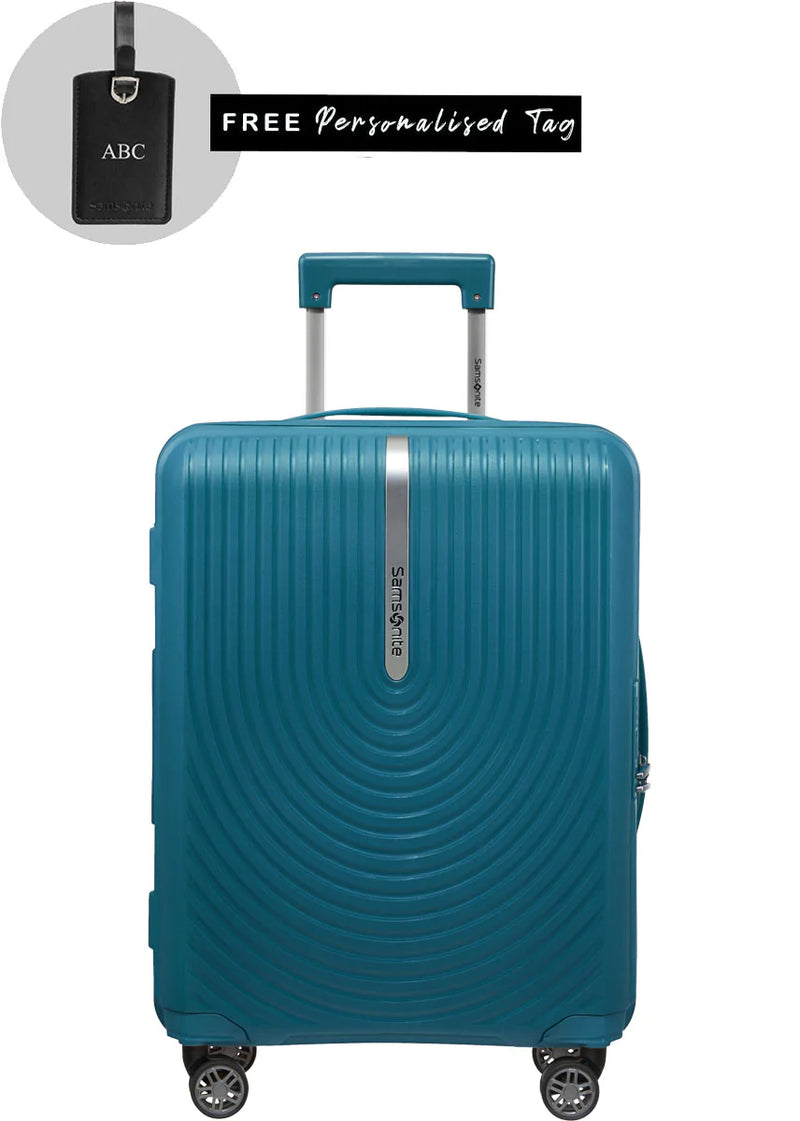 Samsonite HI-FI Spinner Expandable 55cm Petrol Blue – Saleys Samsonite HI-FI Spinner Expandable 55cm Petrol Blue – Saleys