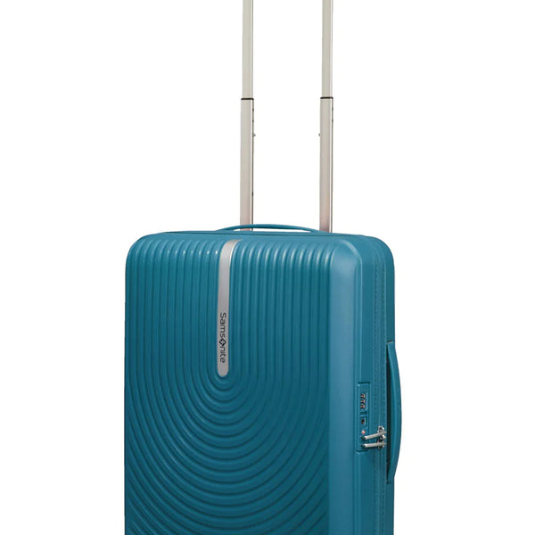 Samsonite HI-FI Spinner Expandable 55cm Petrol Blue – Saleys Samsonite HI-FI Spinner Expandable 55cm Petrol Blue – Saleys