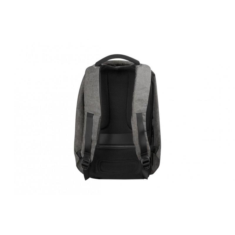 Pierre Cardin Phantom Anti-Theft Laptop Backpack Grey