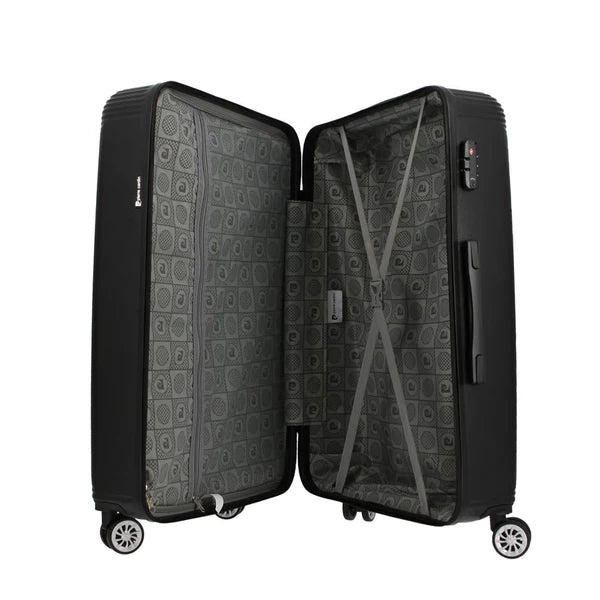 Pierre Cardin Paris Izar Black Trolley Case | Medium