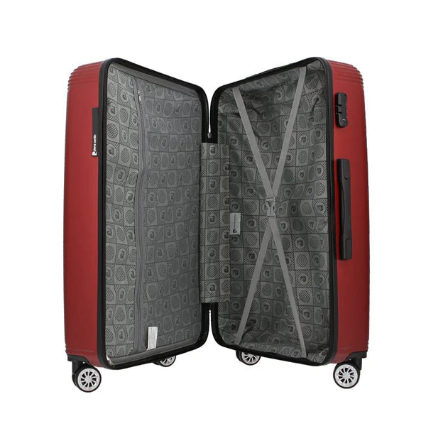 Pierre Cardin Paris Izar Red Trolley Case | Medium