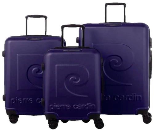 Pierre Cardin Paris Syrios Set of 3 Suitcases Navy